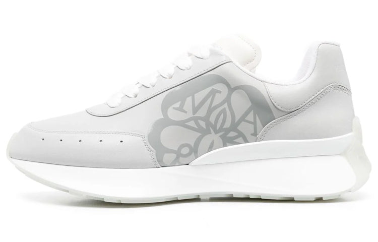 Alexander McQueen Sprint Runner 'Grey' 736318WIC9Q1637 #