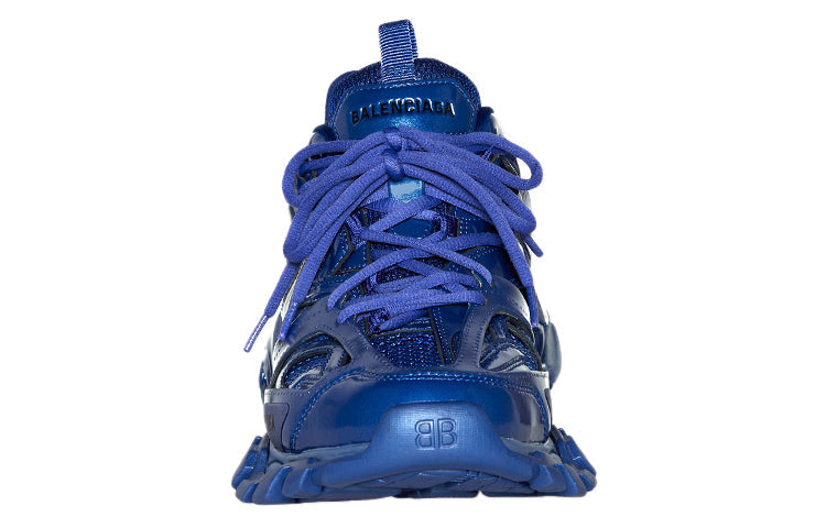 Balenciaga Track Sneaker 'Metallic Indigo' 542023W2FS84000 #