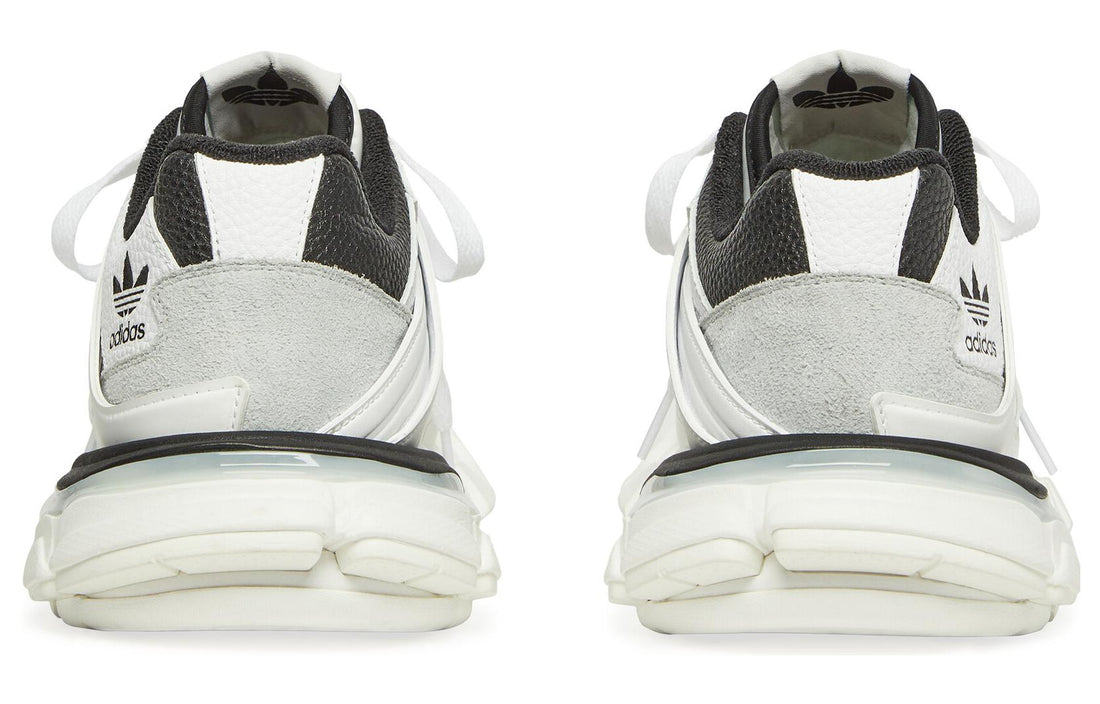 adidas Originals x Balenciaga Track Forum Low Shoes 'White Black' 741107W3CZ19010 #