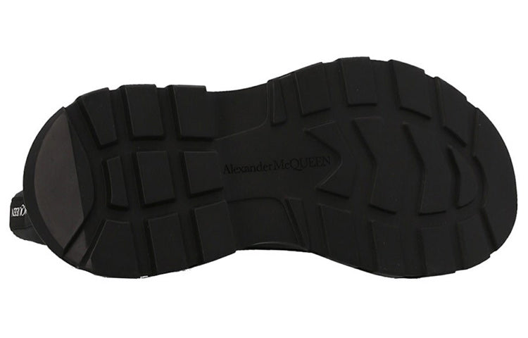 Alexander McQueen Chunky High-top Sneakers 'Black' 702041WHZ621081 #