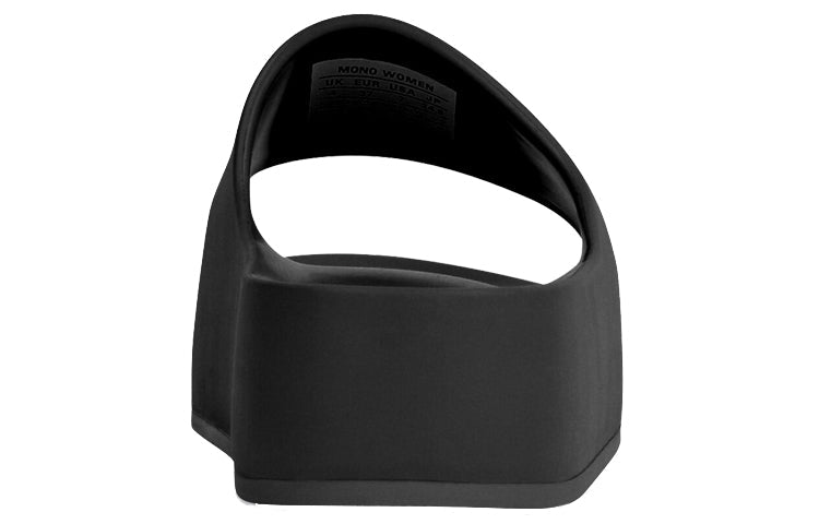 (WMNS) Balenciaga Chunky Slides 'Black' 654315W1S891000 #