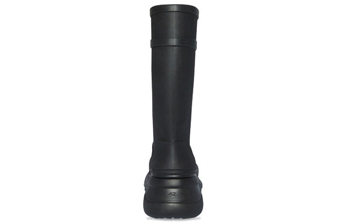 Crocs x Balenciaga Boots 'Black' 677384W1S8E1000 #