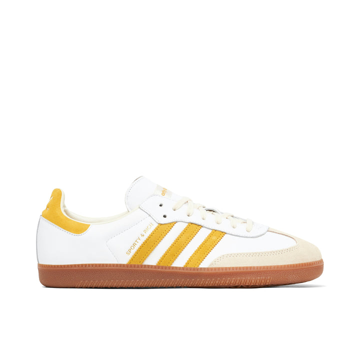 ADIDAS SAMBA X SPORTY & RICH WHITE GOLD