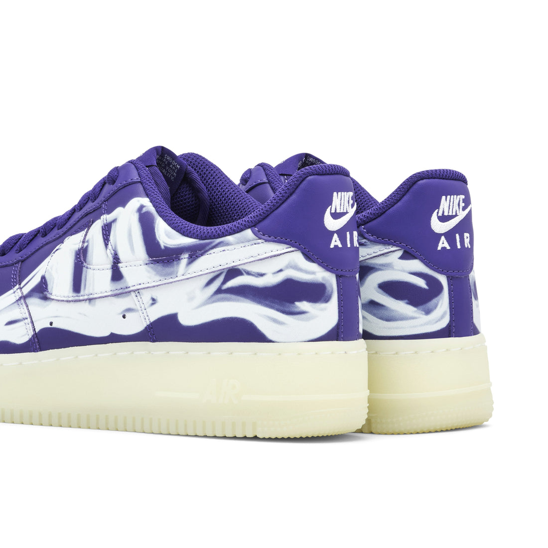 NIKE AIR FORCE 1 SKELETON PURPLE