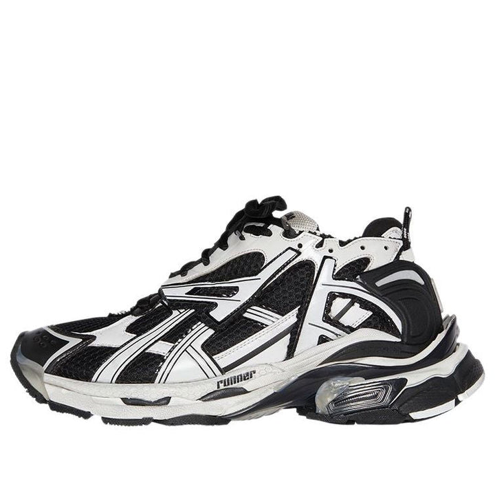 (WMNS) Balenciaga Runner 'White Black White' 677402W3RB29010 #